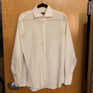 Hugo Boss Slim Fit Stretch White Shirt